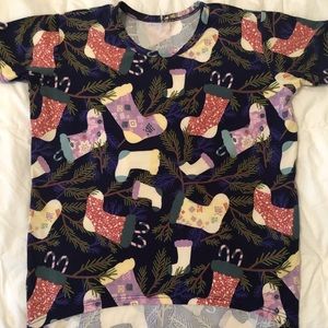 LulaRoe Christmas Top